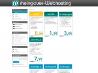 rheingauer-webhosting.com Webseite Vorschau