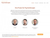 psychotherapietreptow.de Webseite Vorschau