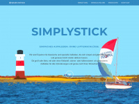 simplystick.de Webseite Vorschau