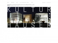 kulturhaeuser.at Webseite Vorschau