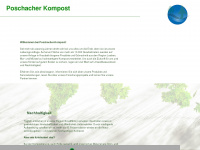 poschacher-kompost.at Webseite Vorschau