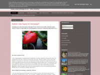homeopathyandastrology.blogspot.com Webseite Vorschau