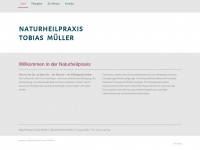 naturheilpraxis-tobiasmueller.de Webseite Vorschau