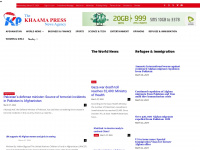 khaama.com Webseite Vorschau