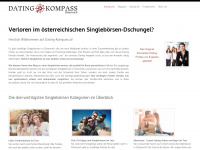 dating-kompass.at Webseite Vorschau