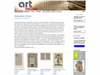 sebastian-brant.com Webseite Vorschau