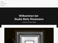 bettyrieckmann.eu Webseite Vorschau