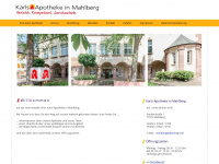apotheke-mahlberg.de Webseite Vorschau