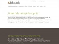 kickpack.de Webseite Vorschau