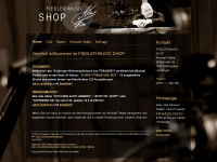 fiedler-music-shop.com Webseite Vorschau