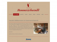 hammerschwendli.ch Webseite Vorschau