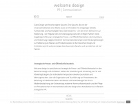 welcomedesign-pr.com Webseite Vorschau