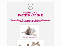 yourcat.de Webseite Vorschau