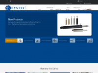kyntec.com Webseite Vorschau