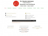 akupunktur-und-coaching.de Webseite Vorschau