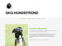 hundefruend.ch Webseite Vorschau