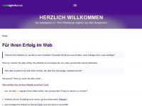 webagentur.cc Webseite Vorschau