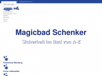 magicbad-schenker.ch Webseite Vorschau
