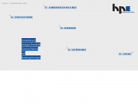 hpekomm.ch Webseite Vorschau