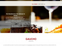 gaucho-steak-house.de Webseite Vorschau