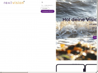 realvision.at Webseite Vorschau