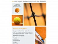wenners-tennistreff.de Webseite Vorschau