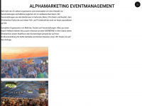alpha-marketing.info Webseite Vorschau