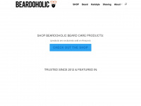beardoholic.com Webseite Vorschau