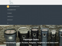 taktische-taschenlampe.net Webseite Vorschau