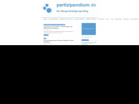 partizipendium.de Webseite Vorschau