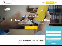ekas-checkbox.ch Webseite Vorschau
