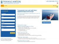 transcamion.me Webseite Vorschau