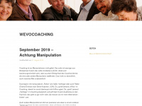 wevocoaching.wordpress.com Webseite Vorschau