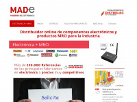 madrid-electronica.es Webseite Vorschau