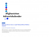 afghanistan-adventskalender.de Webseite Vorschau