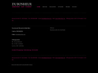 dubonheur.de Webseite Vorschau