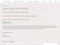 yachtcharter-buchinger.at Webseite Vorschau