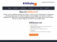 knixuino.com Webseite Vorschau