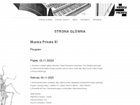 musicaprivata.pl Webseite Vorschau