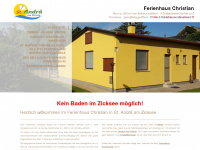 ferienhaus-christian.at Webseite Vorschau