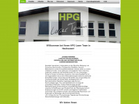 hpg-laser-team.de Webseite Vorschau