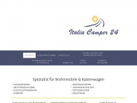 italiacamper24.de Webseite Vorschau