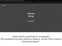janina-zang.com Webseite Vorschau