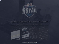 royal-streets.de Webseite Vorschau