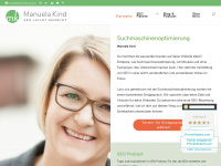 manuela-kind.de Webseite Vorschau