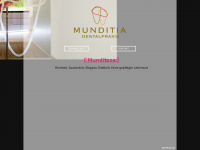 munditia.at Webseite Vorschau