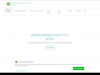 bioresonanzinstitut-wien.at Webseite Vorschau
