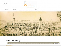 burg-obernberg.at Webseite Vorschau