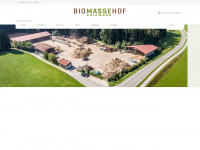 biomassehof-chiemgau.de Webseite Vorschau