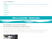 schmidt-webmedia.de Webseite Vorschau